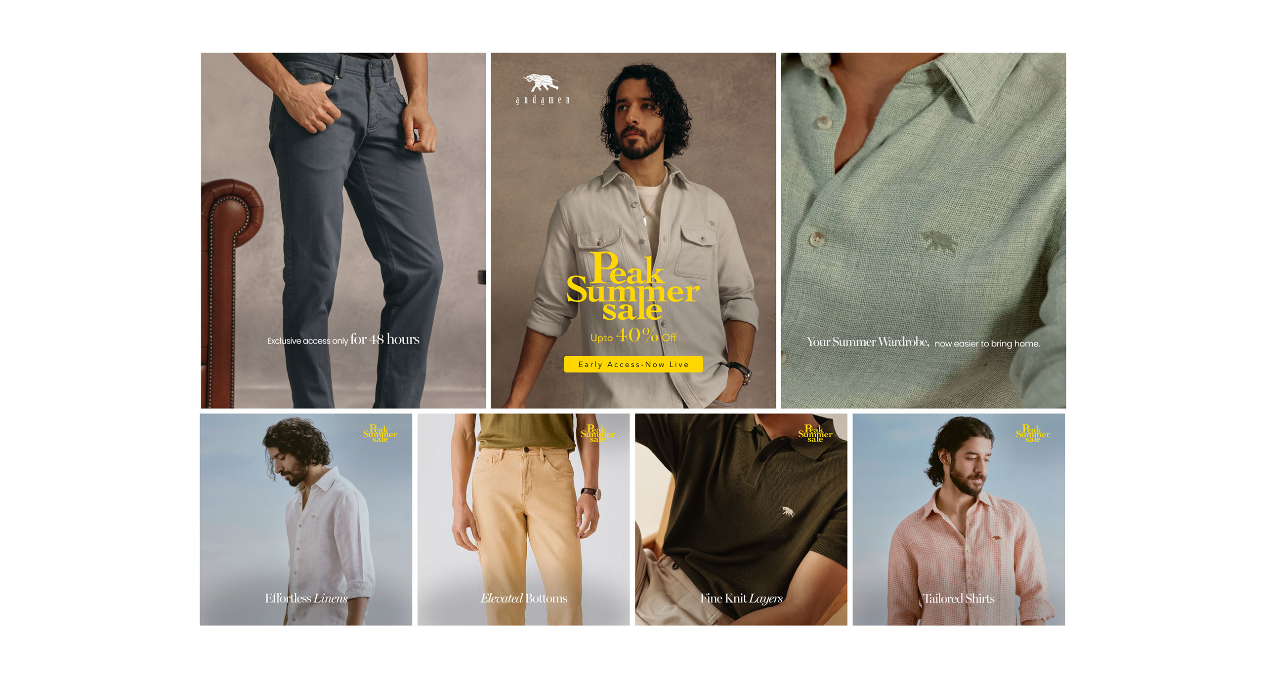 Andamen brand visual