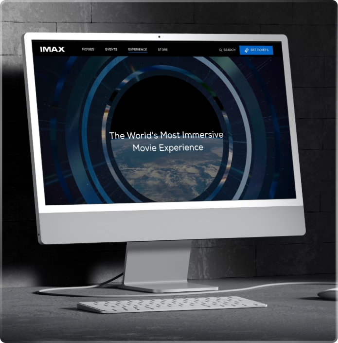 IMAX branding – product identity design | Flight Mode Studio